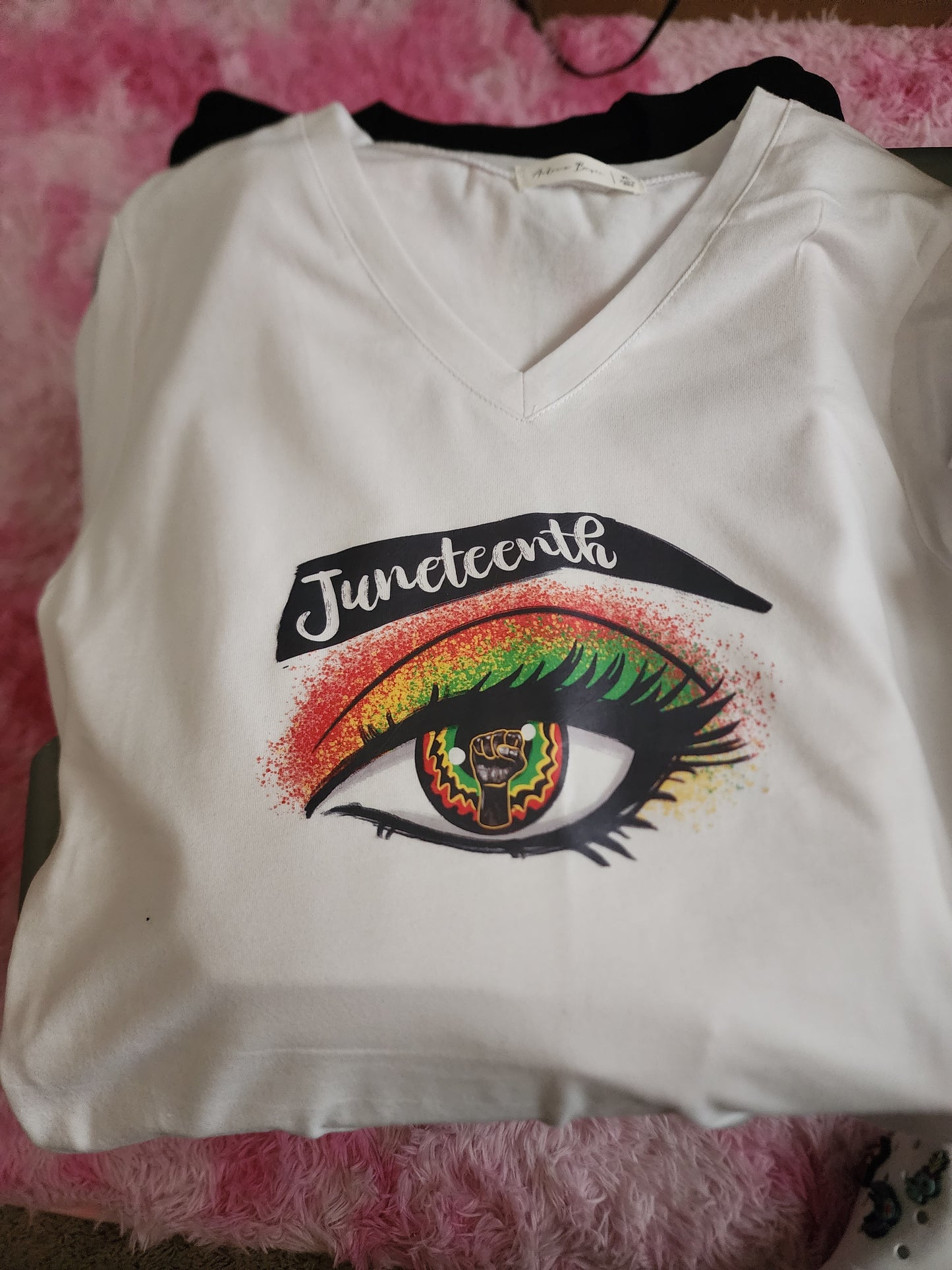 Juneteenth Eyelash T