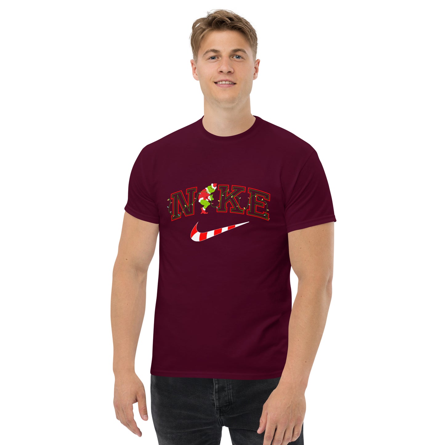 Candy cane mean one Men's classic tee