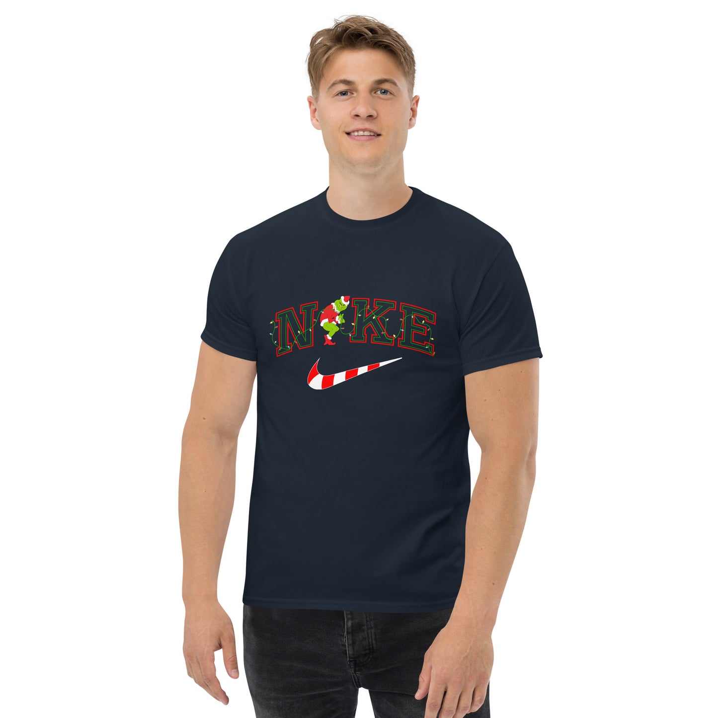 Candy cane mean one Men's classic tee