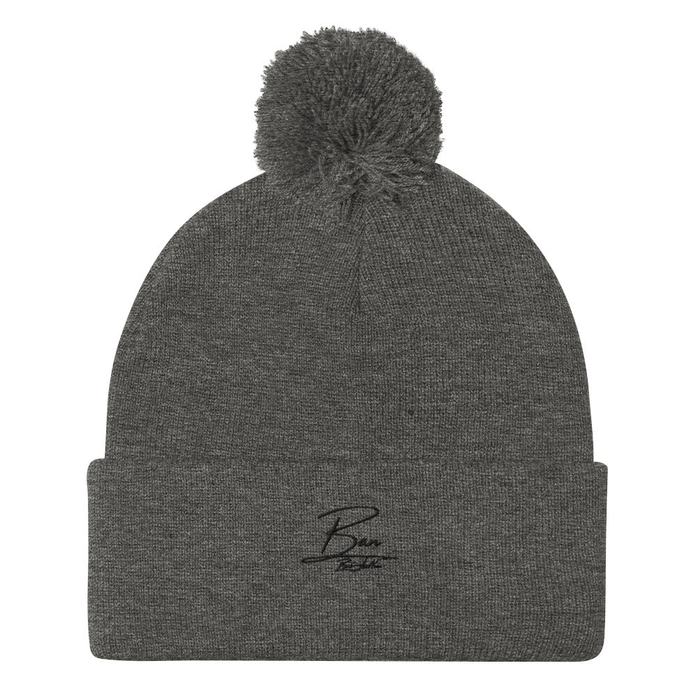 BAN (Bad A$$ Nana) Pom-Pom Beanie