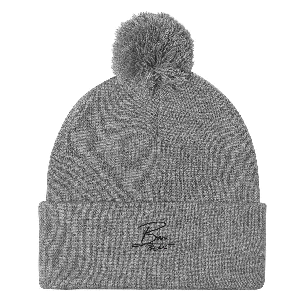 BAN (Bad A$$ Nana) Pom-Pom Beanie