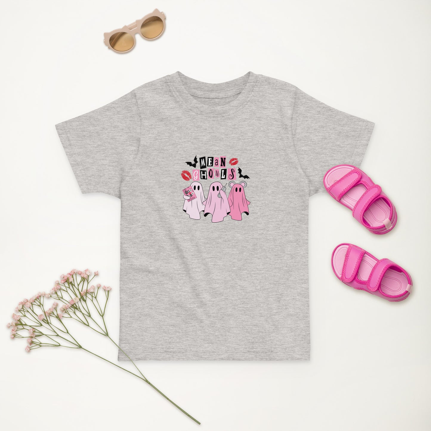 Mean Ghouls Toddler jersey t-shirt