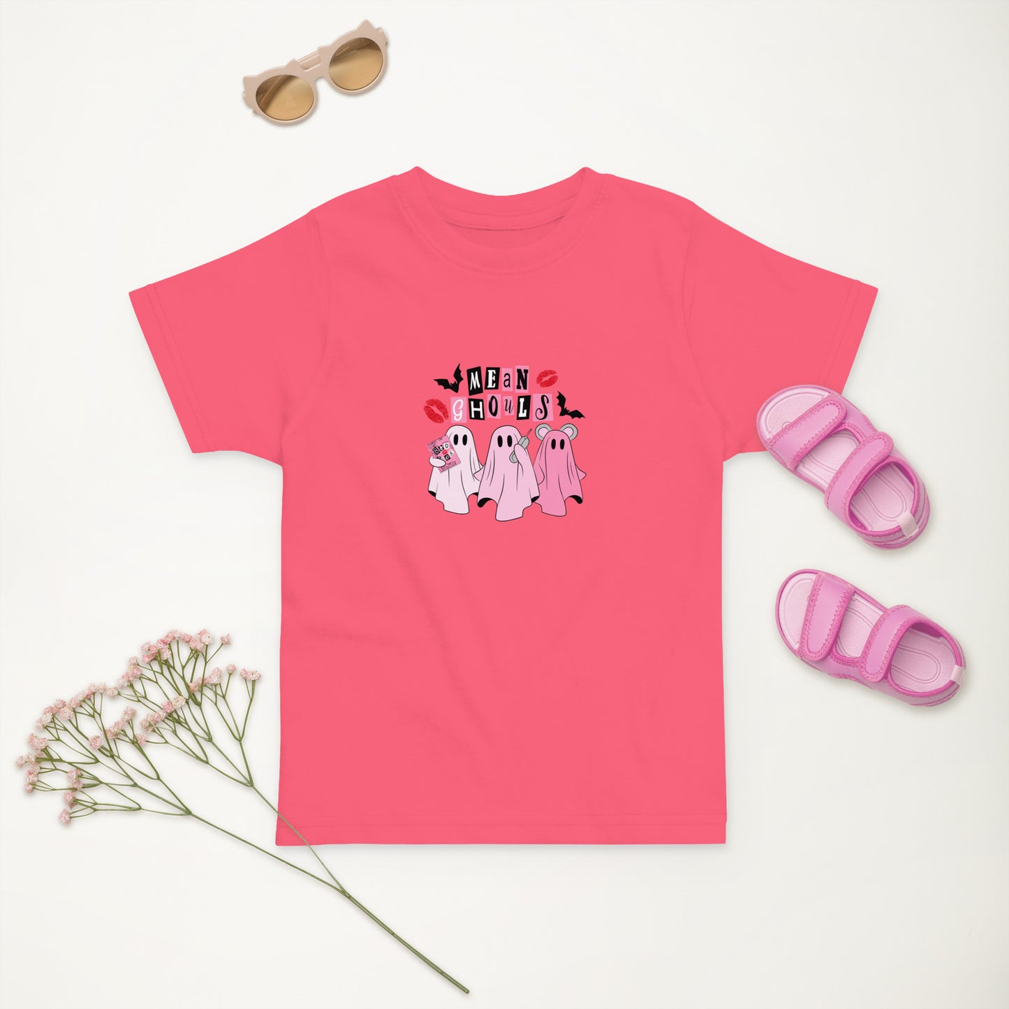 Mean Ghouls Toddler jersey t-shirt