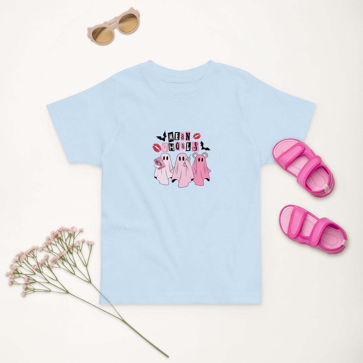 Mean Ghouls Toddler jersey t-shirt
