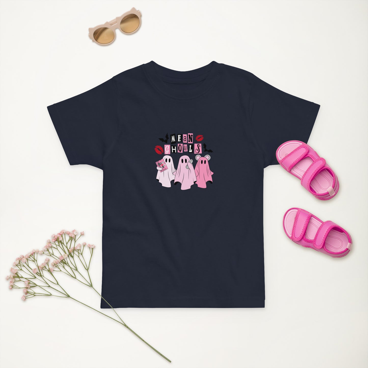 Mean Ghouls Toddler jersey t-shirt