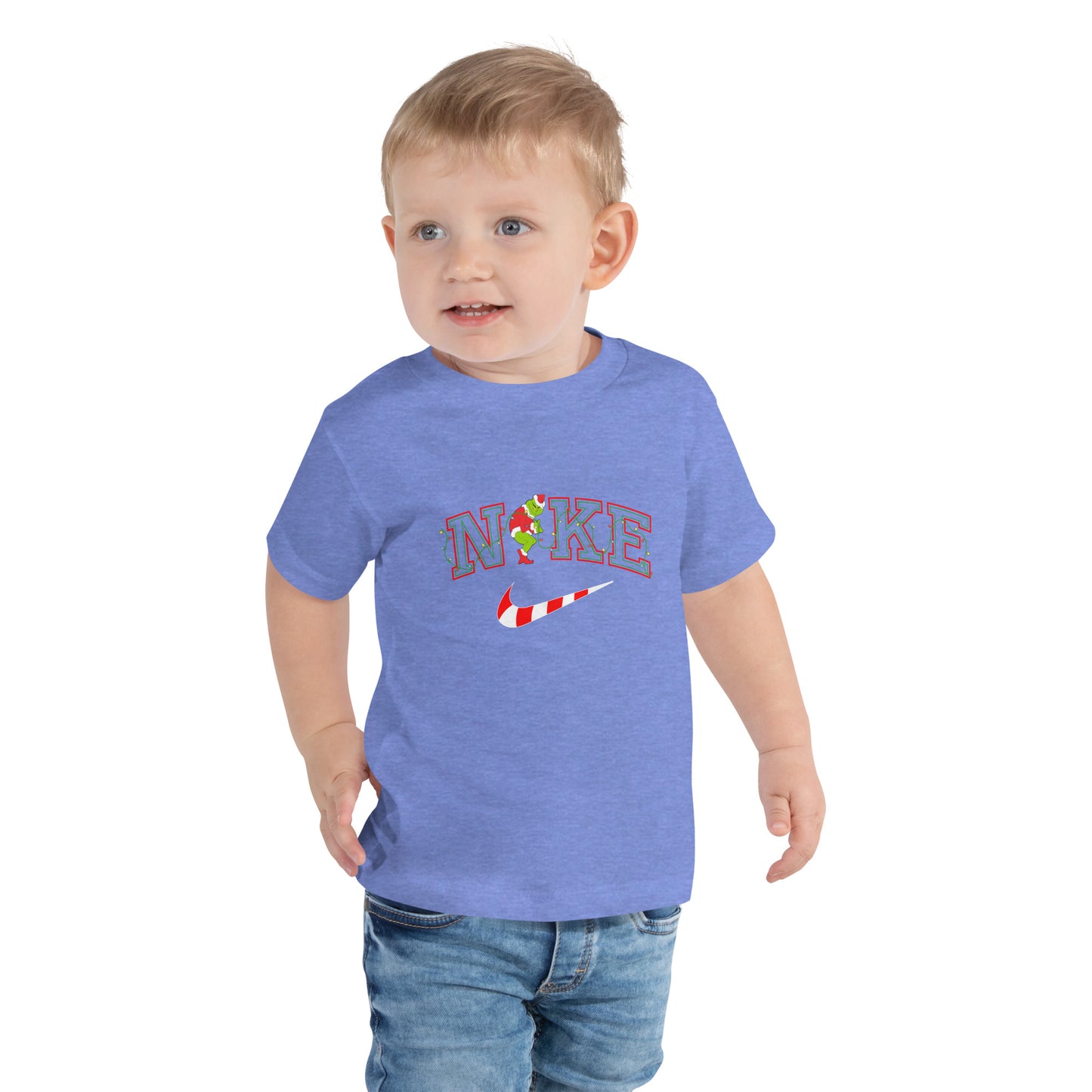 Candy Cane mean one Toddler Short Sleeve Tee