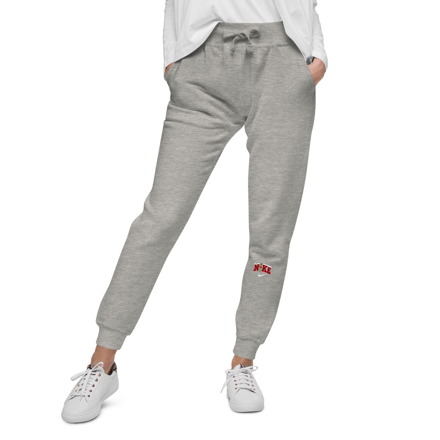 Snow mean one Unisex fleece sweatpants