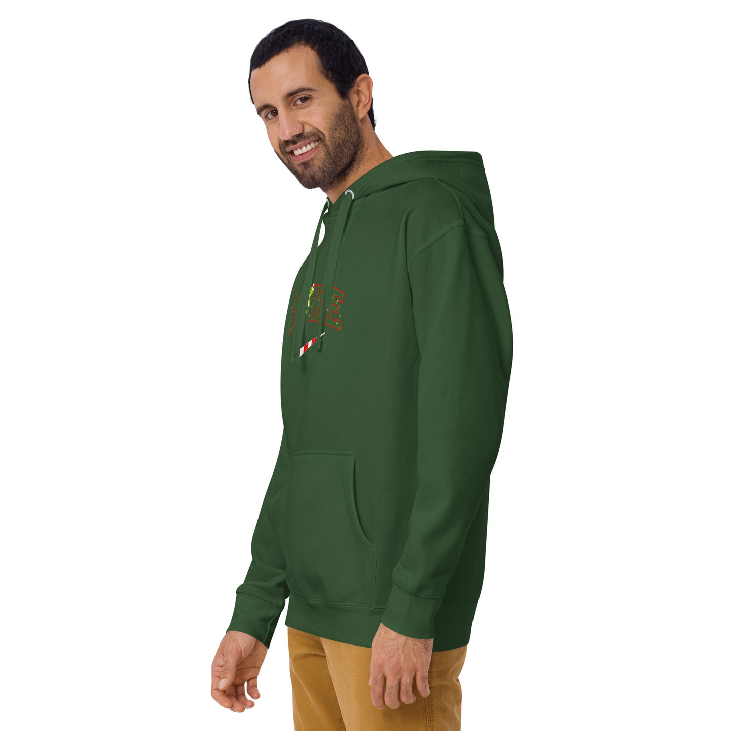 Candy cane mean one Unisex Hoodie