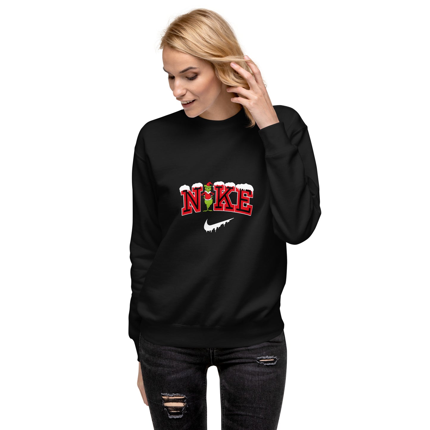 Snow mean one Unisex Premium Sweatshirt