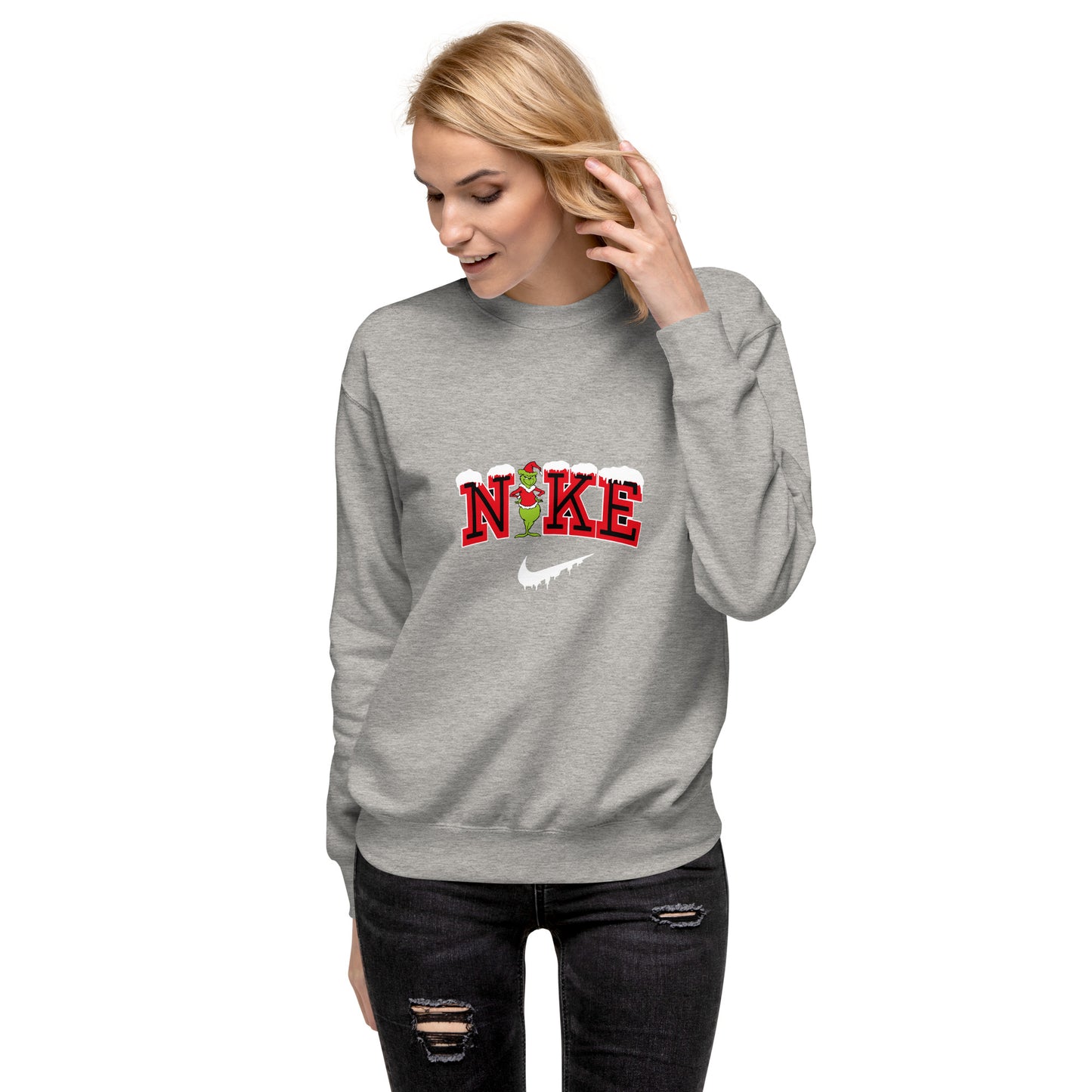 Snow mean one Unisex Premium Sweatshirt