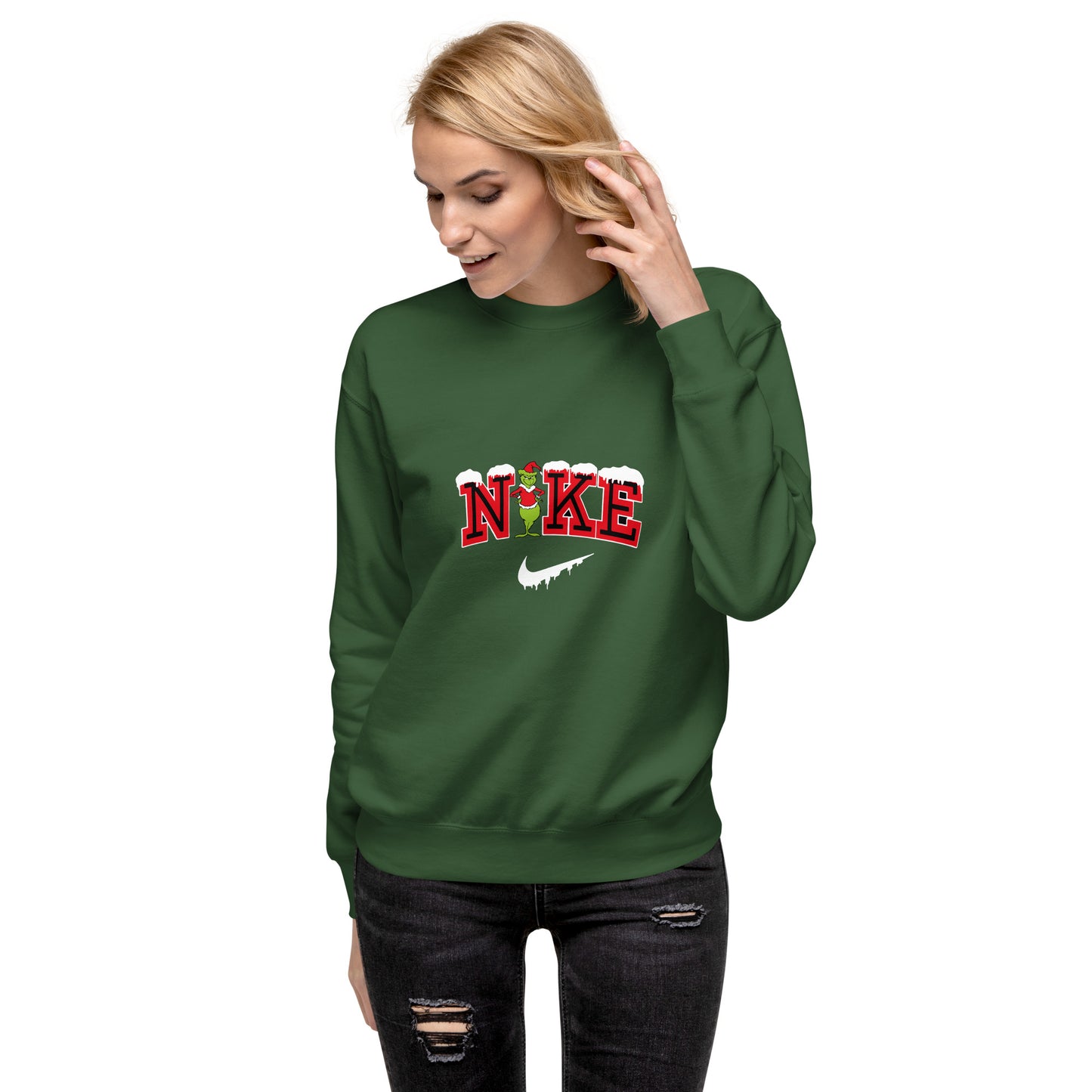 Snow mean one Unisex Premium Sweatshirt