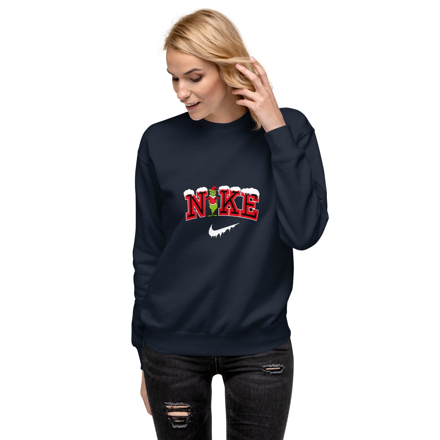 Snow mean one Unisex Premium Sweatshirt