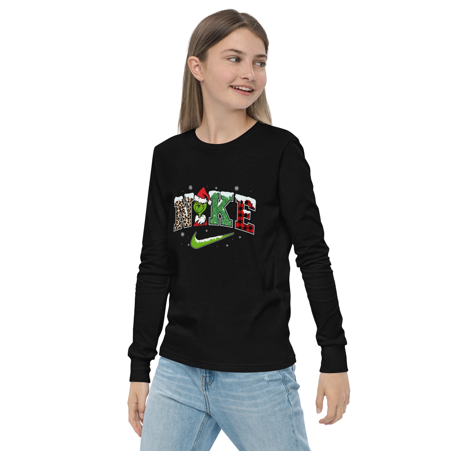 Your a mean one Youth long sleeve tee