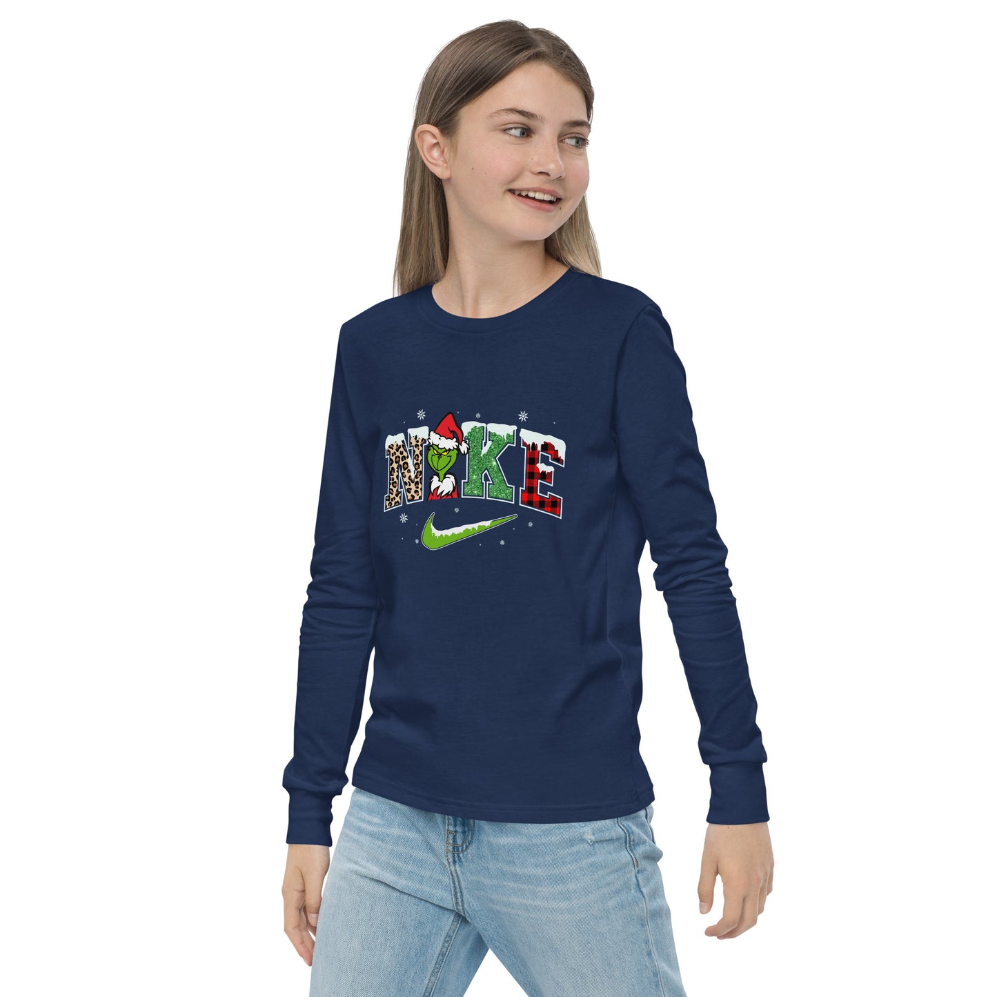 Your a mean one Youth long sleeve tee