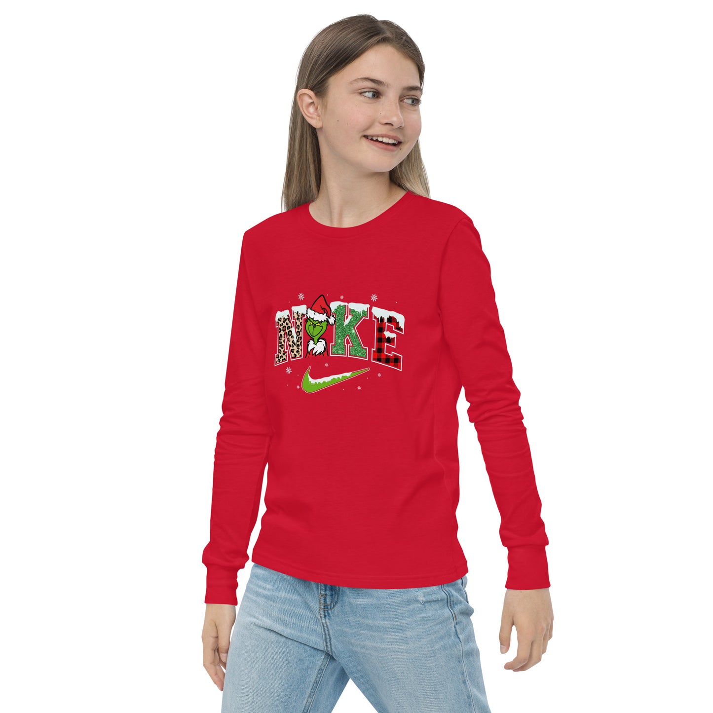 Your a mean one Youth long sleeve tee