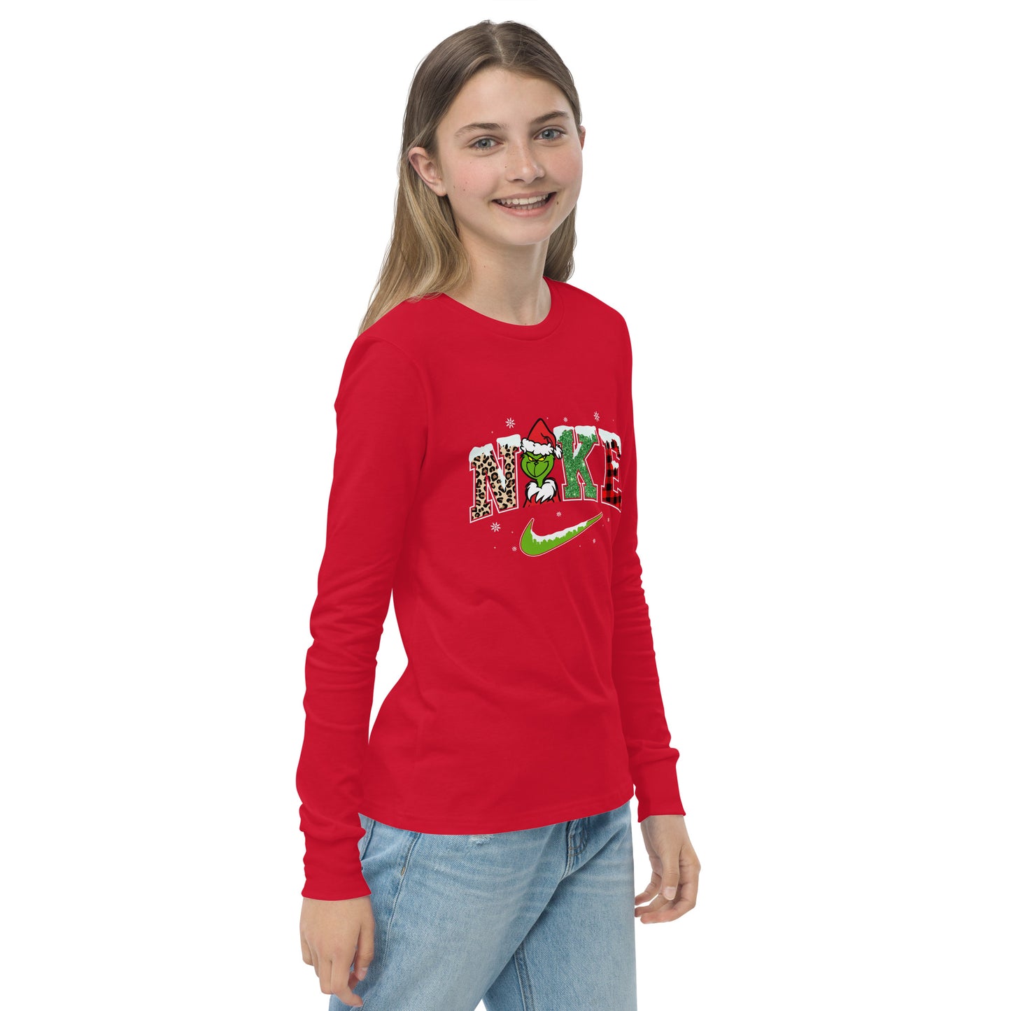 Your a mean one Youth long sleeve tee