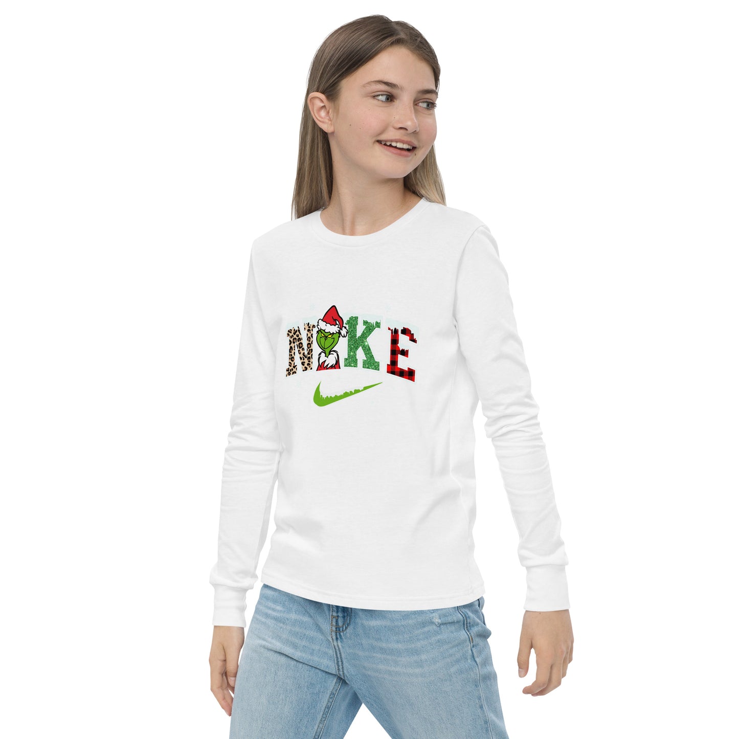 Your a mean one Youth long sleeve tee