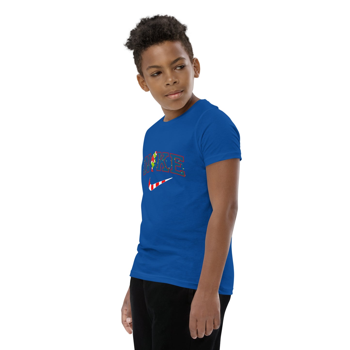 Candy cane mean one Youth Short Sleeve T-Shirt