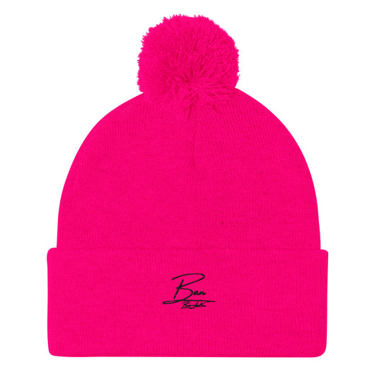 BAN (Bad A$$ Nana) Pom-Pom Beanie