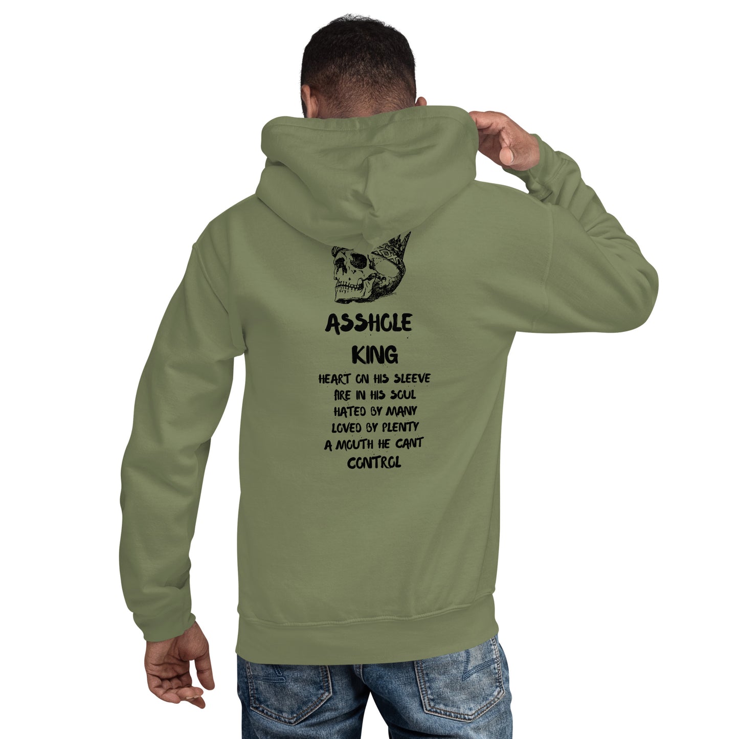 A$$hole King Unisex Hoodie